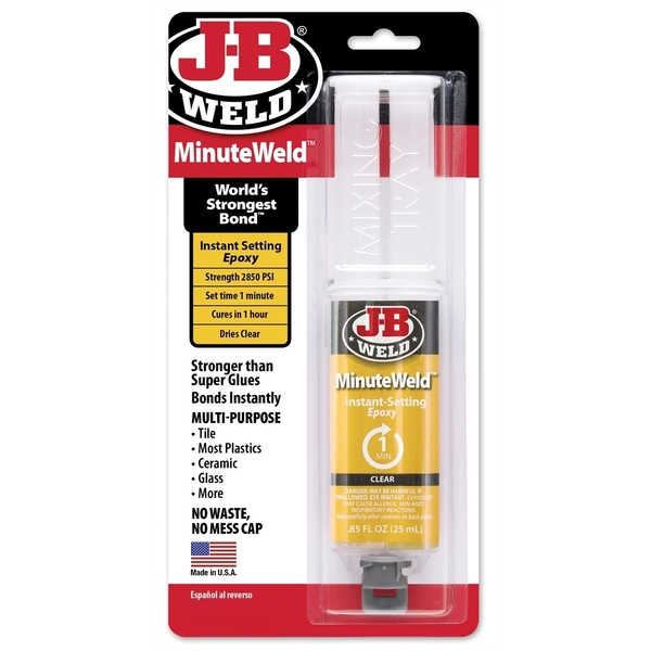 J-B Weld J-B Minuteweld Syringe- 25 Ml. 50101